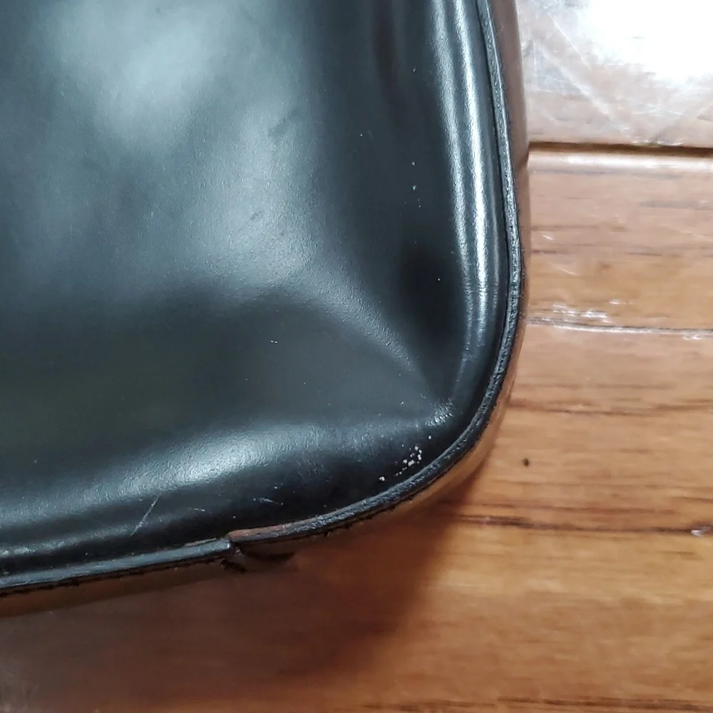 Gucci Tom Ford Era 1998 Black Leather Y2K Shoulder Bag